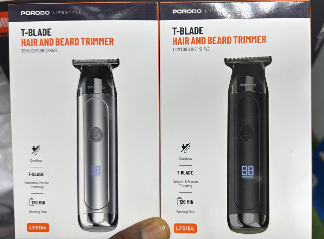 Porodo Lifestyle T-Blade Hair & Beard Trimmer