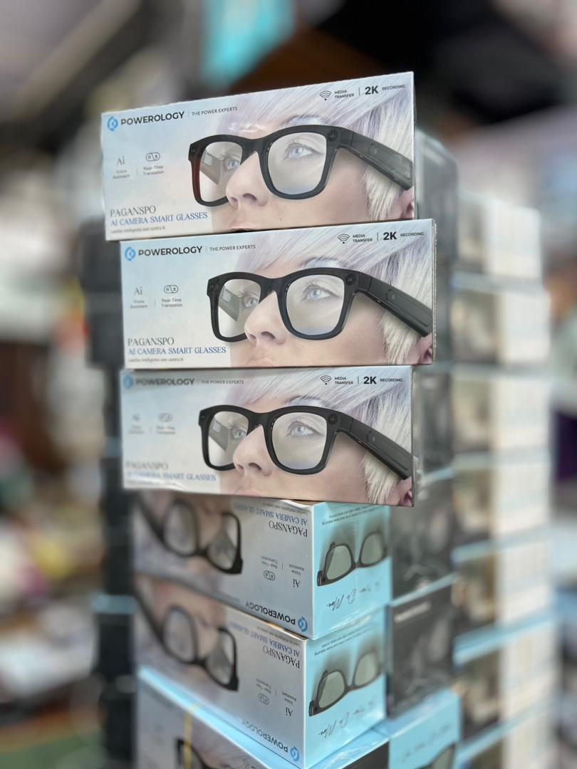 Powerology Paganspo AI Camera Smart Glasses - Gray
